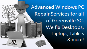 Computer Repair Virus Removal Data Recovery in Greenville SC